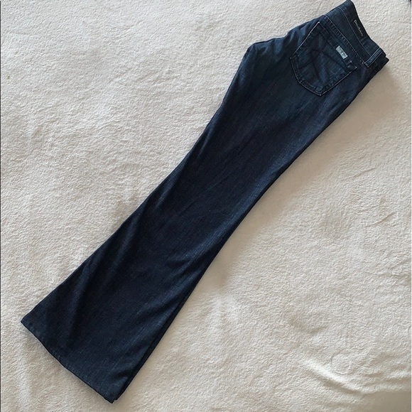 David Kahn Relaxed Dark Wash Jeans - Picture 7 of 8
